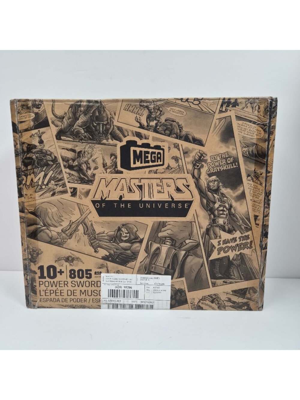 Mega Masters Of The Universe Power Sword Building Set 805 Pieces NEW